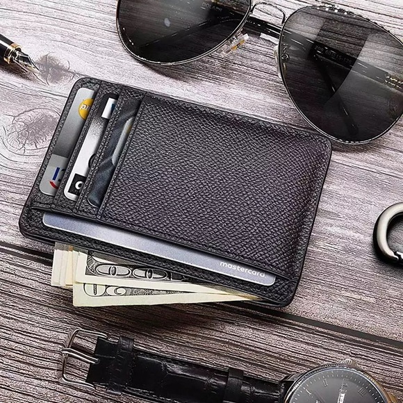 Other - Card Holder PU Leather 6 Card Wallet